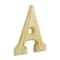 6&#x22; Unfinished Wood Letter by ArtMinds&#xAE;